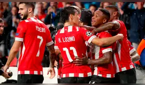 'Chucky' Lozano anotó el 3-0 para el PSV sobre el BATE tras brillante jugada personal [VIDEO]
