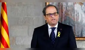 Presidente de Cataluña forma nuevo gobierno con presos y exiliados