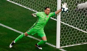 Colombia vs. Chile: David Ospina evitó el 1-0 tras cabezazo a quemarropa [VIDEO]