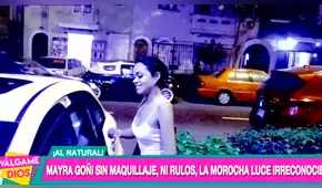 Exponen a Mayra Goñi al natural luciendo y apariencia impacta a fans [VIDEO]