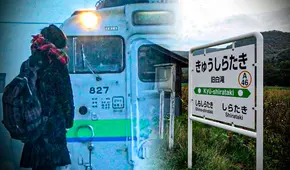 ¿Un tren para una persona? El conmovedor caso de la única pasajera de un ferrocarril en Japón