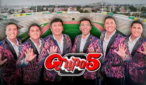 Grupo 5 sobre concierto en el Estadio San Marcos: “Es un sueño, llenaremos un estadio por primera vez” Grupo 5 sobre concierto en el Estadio San Marcos: “Es un sueño, llenaremos un estadio por primera vez”