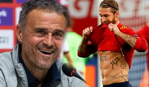 Luis Enrique sobre dejar a Ramos afuera del Mundial: “Así es la vida, esto no es una ONG”