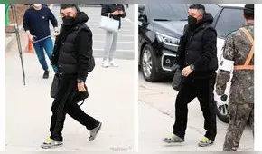 Seungri es criticado por usar costosas prendas al ingresar al servicio militar [FOTOS]