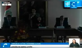 Sesión de la Comisión de Cultura fue interrumpida por un ‘apagón’ [VIDEO] (editado)  