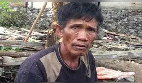 La desoladora elección de hombre en medio de tsunami en Indonesia: su esposa o su mamá y el bebé