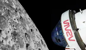 Artemis 1 envía imágenes inéditas de su viaje alrededor de la Luna