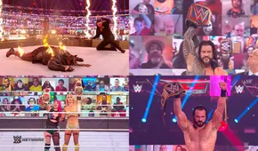 Con The Fiend envuelto en llamas, resultados de WWE TLC 2020