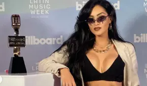 Michelle Soifer anhela el premio Billboard: “Trabajaré duro para lograrlo algún día”