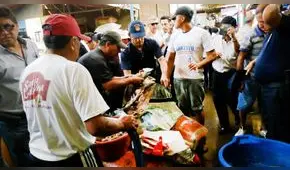 Semana Santa: decomisan pescado en mal estado en mercado Moshoqueque