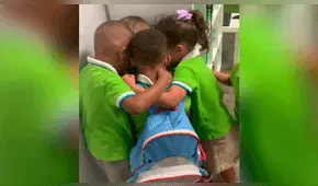 Niño sobrevive al huracán Dorian y amigos le preparan emotivo recibimiento [VIDEO]