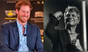 El príncipe Harry anuncia encuentro con Jon Bon Jovi a su regreso a Reino Unido