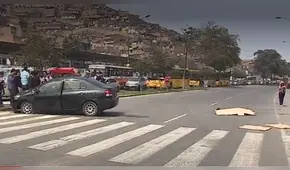 Anciano es atropellado dos veces tras salir del hospital [VIDEO]