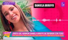 Daniela Arroyo se pronuncia sobre su detención por posesión de drogas: “Todo fue un mal entendido”