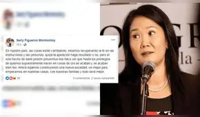Candidata cusqueña deja entrever que apoya prisión contra Keiko Fujimori