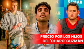 ¿Quiénes son los hijos del ‘Chapo’ Guzmán que siguen prófugos y cuánto ofrece EE. UU. por ellos?