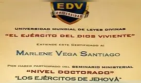 Pastor Santana pedía más de S/ 5 mil para otorgar títulos a nombre de universidad fantasma [VIDEO]