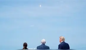 Trump emocionado por lanzamiento del cohete SpaceX: “Nadie hace esto como nosotros”