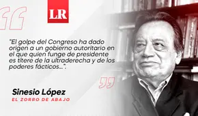 Tiempos de enorme turbulencia, por Sinesio López 