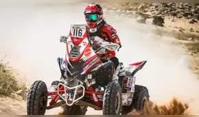 Alexis Hernández se metió al tercer puesto del Dakar 2018