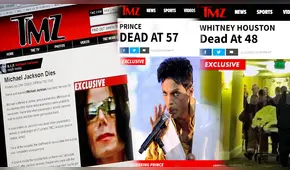 TMZ, el portal de primicias sobre las muertes de celebridades y polémicos personajes 