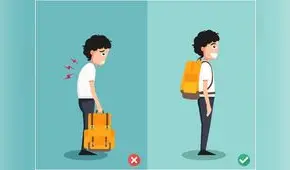 Mochila escolar: Sigue estas 4 recomendaciones para prevenir lesiones 