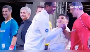 Youtube Viral: El gracioso gesto de Maradona tras desplante de Patrick Kluivert [VIDEO]
