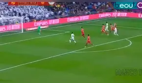 Real Madrid vs Girona EN VIVO: Lucas Vázquez definió a placer para el 1-1 [VIDEO]
