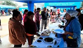 Realizan festival gastronómico para combatir anemia [FOTOS]
