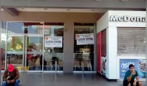Chorrillos: Mc Donalds pagó multas para reabrir uno de sus locales que fue clausurado temporalmente 