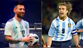 Batistuta y sus tremendas palabras hacia Lionel Messi por batir su récord de goles [VIDEO]