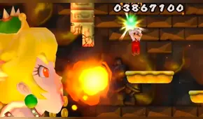 Usuarios crean mod de Bowsette como jefe de New Super Mario Bros Wii [VIDEO]