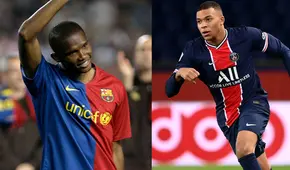 Eto’o a Mbappé: "Olvídate del Real Madrid, debe ir al Barcelona”