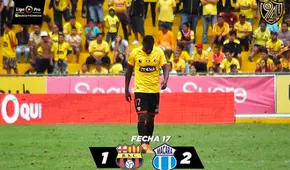 Barcelona cayó 1-2 ante Macará por la fecha 17 de la Serie A Ecuador