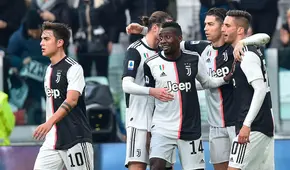 Con gol de Cristiano y Dybala, Juventus superó a Sampdoria por 2-1 en la Serie A de Italia