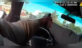 YouTube: policía dispara a través de parabrisas y asesina al ladrón  [VIDEO]