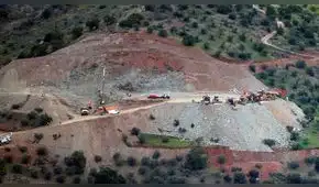 Rescate de Julen: imágenes aéreas muestran el esfuerzo por salvar al niño español [VIDEO]