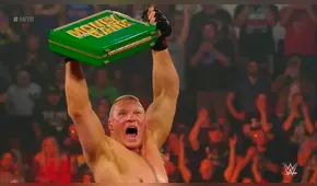 WWE: ¡Brock Lesnar gana el maletín de Money in the Bank!