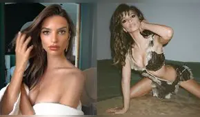 Emily Ratajkowski remeció Instagram con sensual video y sugerentes fotos