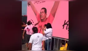 Así quedó el rostro de Kukín Flores en el jirón Atahualpa a un mes de su muerte [VIDEO]