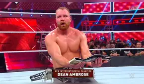 WWE TLC 2018: Dean Ambrose derrota a Seth Rollins y es el nuevo campeón intercontinental [VIDEO]