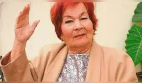 Restos de Carmencita Lara serán velados en sal del Ministerio de Cultura 