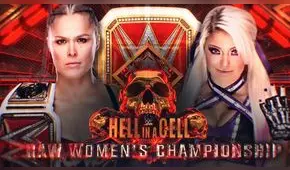 WWE Hell in a Cell 2018: Ronda Rousey sigue siendo la campeona de RAW, venció a Alexa Bliss 