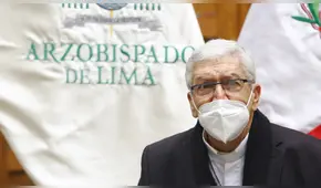 Arzobispo de Lima: “Pueden haber provocadores, pero la Policía está armada”