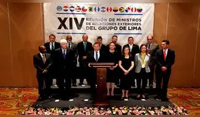 Grupo de Lima pide a comunidad internacional enfrentar "régimen dictatorial" de Maduro