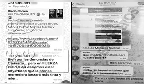 Nuevo chat La Botica confirma vínculos entre fujimorismo y Chávarry