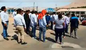 Con plantón taxistas exigen seguridad por robo a su colega en Moquegua [VIDEO] 