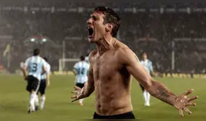 Los 46 años de Martín Palermo y el gol que le marcó a Perú en el Monumental [VIDEO]