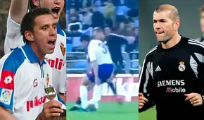 Miguel Rebosio recordó la ‘huacha’ que le hizo a Zidane en un Zaragoza-Real Madrid