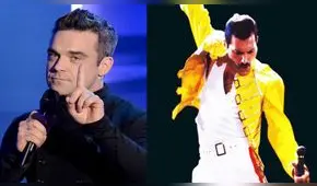 Robbie Williams confesó que rechazó reemplazar a Freddie Mercury en Queen 